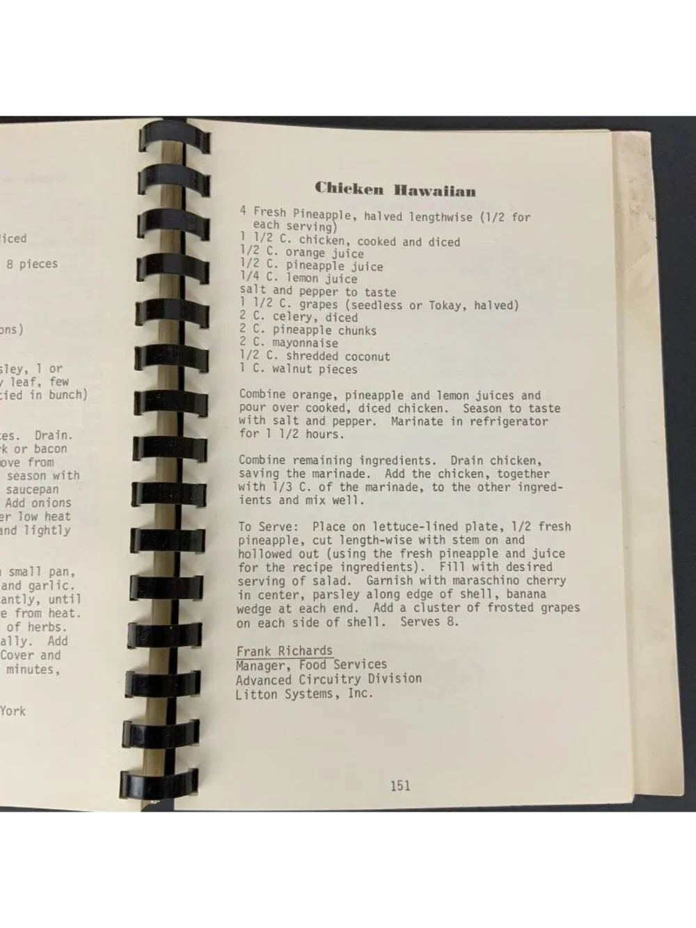 1979 Symphony Of Cooking Cookbook By Springfield Symphony Womens Division